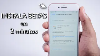 ¿cómo INSTALAR las BETAS de iOS en iPhone? 🤔 super FACÍL y RÁPIDO 🚀 - RUBEN TECH !