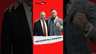 Throwback: Conor McGregor's Protocol Breach with Vladimir Putin at the 2018 World Cup Final. #shorts