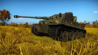 GERMAN HEAVY TANK AT ITS BEST || Tiger H1 (War Thunder)