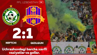 NEFTCHI — QIZILQUM 2:1 Coca-Cola Superliga. 17-tur