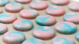 How to make perfect macarons with stand mixer macaronage (oven drying)