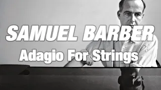 Classical SLEEP. Samuel Barber Adagio For Strings. 432Hz tuning