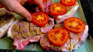 Köstlicher Fleischgenuss zum Abendessen! Einfach und sehr lecker!