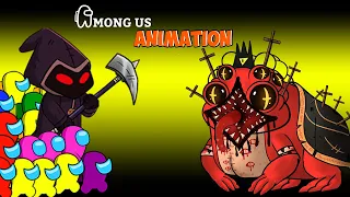 어몽어스 VS 좀비 애니메이션 ( Cult of the Lamb ) - AMONG US FUNNY ANIMATION