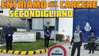 We enter the Maximum Security Prison of Secondigliano with the chaplain