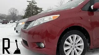 Do You Need AWD? - Icy Launch Test: Toyota Sienna AWD vs. Honda Odyssey