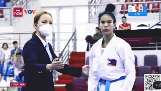 Sea games 31|karate women's 61kg|Philippine vs Vietnam|Jamie lim #seagames2022 #labanpilipinas