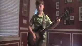 11 year old cover AC/DC You shook me all night long