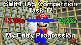 Super Mario 64 TAS Competition Task 12 - My Entry Progression