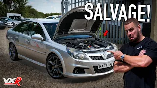 I BOUGHT A CHEAP SALVAGE VECTRA VXR!