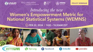 Introducing the new Women’s Empowerment Metric for National Statistical Systems (WEMNS)