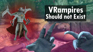 What it's like to be a Vampire in Skyrim VR (It's Weird)