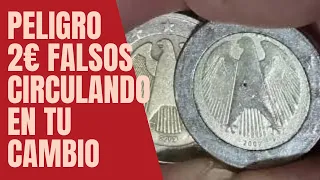 ⚠️🚨CUIDADO!!! Monedas de 2 euros FALSAS⚠️🚨