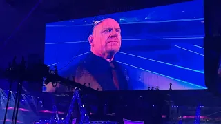 Undertaker Wrestlemania 38 Night 2 Entrance! Live Crowd!!