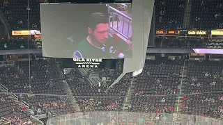 Arizona Coyotes Opening Night Warmups