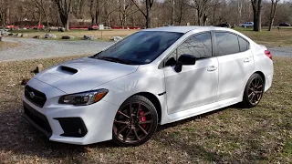 2020 Subaru WRX Limited Edition Series White