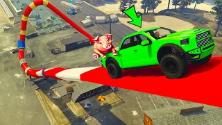 GTA 5 ONLINE 🐷 TRIAL 4X4 1000% INCREDIBILE !!! 🐷 DAJE !!