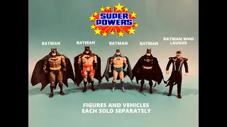 "All the Batmans!":  McFarlane Toys Super Powers Retro-Inspired Toy Commercial #1 (2023)