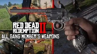Rdr2 All Gang Member's Weapons