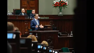 Mateusz Morawiecki - wypowiedź w Sejmie 11.12.2023 r.