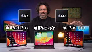 Který iPad si vybrat? Pro? Air? M2? M4? Detailní pohled na rozdíly mezi novou a starší generací