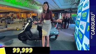 क्या सच में India's First Family Electric Scooter | Godawari eblu FEO 👌 Ask CarGuru