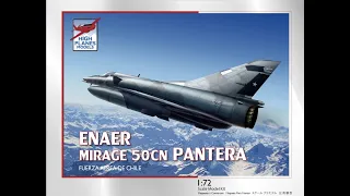 Enaer Mirage 50CN Pantera High Planes Models 1/72 Model Video Review