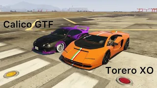 Pegassi Torero XO Drag Race (Ignus, Krieger, Calico GTF) | GTA Online