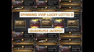 CROSSFIRE PH 2021 SPINNING VVIP LUCKY LOTTO D (QUADRUPLE JACKPOT)