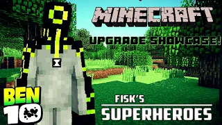 Minecraft Ben 10 Fisk Superhero's Mod! | The Melon Farm Omnitrix Update!