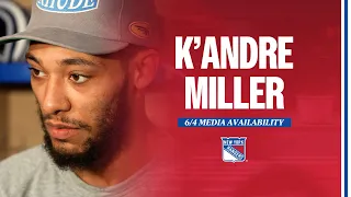 NYR 2024 Exit Day: K’Andre Miller Media Availability | June 4, 2024