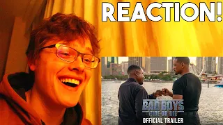 BAD BOYS RIDE OR DIE Official Trailer REACTION! (LET'S GO!!!)