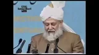 One of the most Emotional Moments - Jalsa UK 2000