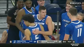 Creighton Men's Basketball vs DePaul Highlights 2-17-2022