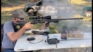 2,740 FPS MUZZLELOADER?!?! CVA'S .40 CALIBER @ 600-YARD - DROP THE TAILGATE