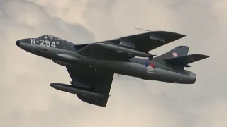 4Kᵁᴴᴰ Hawker Hunter F.6A Awesome Howling 'Blue Note' Sound !!