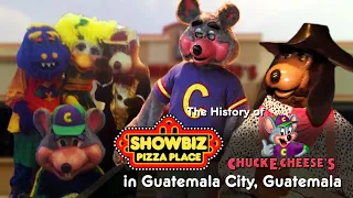 The History of Showbiz Pizza Place & Chuck E. Cheese in Guatemala City, Guatemala