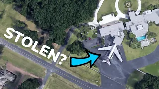 Weird Airplanes on Google Earth