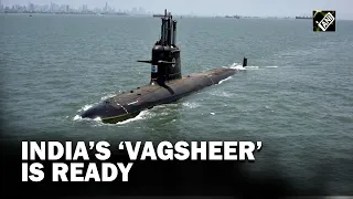 India’s sixth Scorpene Class Submarine INS ‘Vaghsheer’ begins its first sea trials