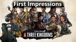 Total War: Three Kingdoms First Impressions and Live Gameplay