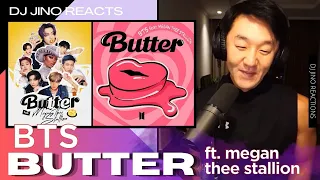 DJ REACTION to KPOP - BTS BUTTER REMIX FEAT. MEGAN THEE STALLION