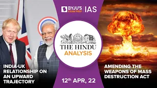 'The Hindu' Analysis for 12th April, 2022. (Current Affairs for UPSC/IAS)
