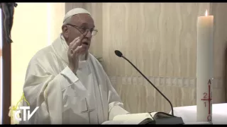 Omelia di Papa Francesco del 28 aprile 2016 – La strada della Chiesa è la sinodalità