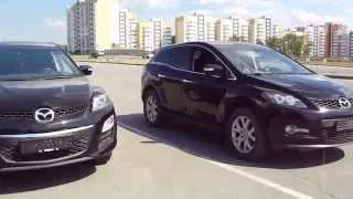 Mazda CX7 2008 & 2010 - Реальный тест-драйв (б/у)  Realniy Test Drive Мазда СХ7