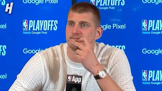 Nikola Jokic talks Game 1 Loss vs Timberwolves, Postgame Interview