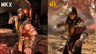 MK11 vs MKX Comparison