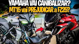 A YAMAHA MT 15 VAI C4NIB4LIZ4R A FZ25?