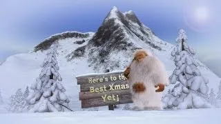 DIGITALmotion: Animated Christmas Card - Dancing Yeti