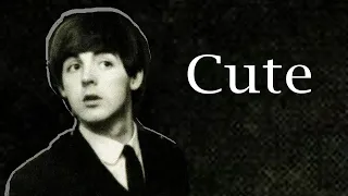 Paul Mccartney being so cute and perfect for 2min35 "straight"