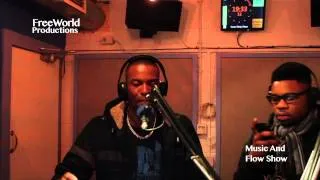 FreeWorldTV: MusicAndFlowShow - ShaoDow, Bartoven & Simple Jackson Freestyle